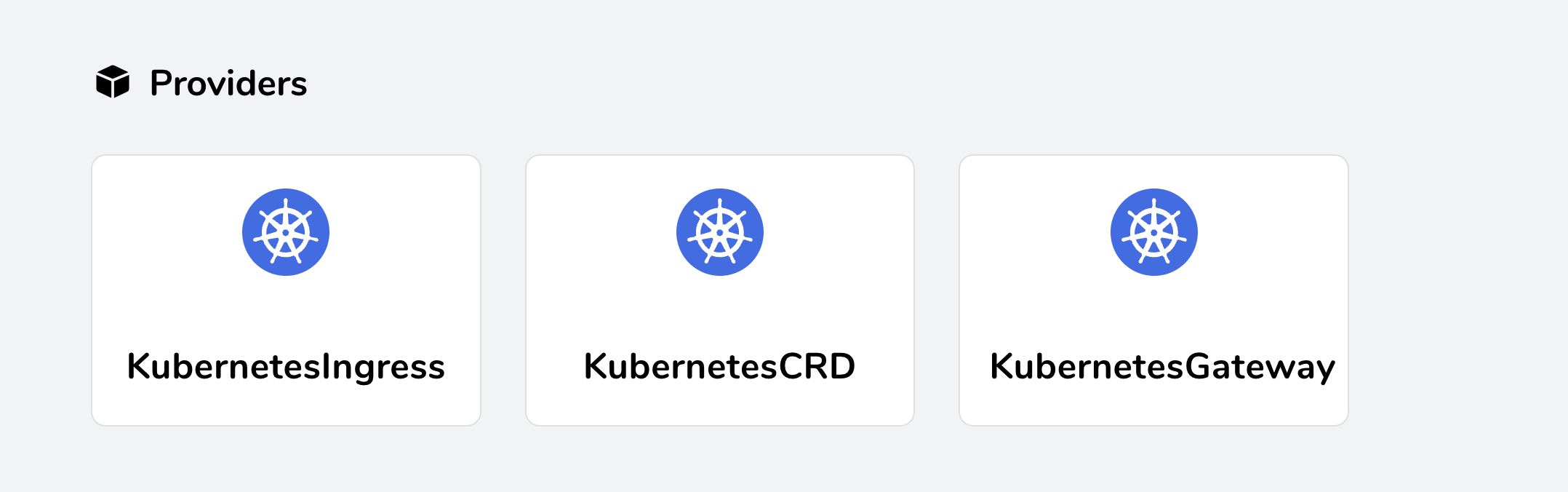 Providers Section Screenshot